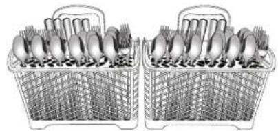 WHIRLPOOL WDT730PAHW - Canastilla separable para cubiertos - 1