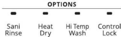 WHIRLPOOL WDT730PAHW - Choisir un programme et des options. - 2