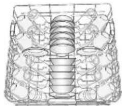 WHIRLPOOL WDT730PAHW - Retirer les gros morceaux d'aliments et charger le lave-vaisse. - 3