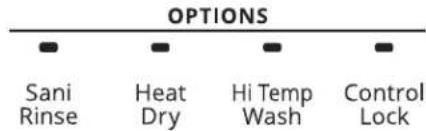 WHIRLPOOL WDT730PAHW - Selezione un ciclo y las OPCIONES. - 2