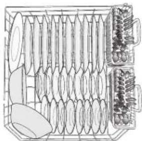 WHIRLPOOL WDT730PAHW - Préparation et chargement du lave-vaisse - 2