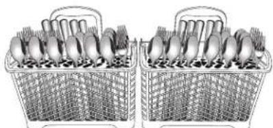 WHIRLPOOL WDT730PAHW - Splittable Silverware Basket - 1