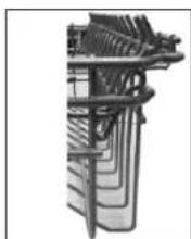 FAGOR LVF12AX - Plegado de los estantes para tazas - 2