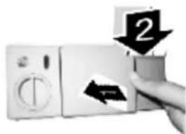 FAGOR LVF12AX - Fermer le doseur de détergent - 1