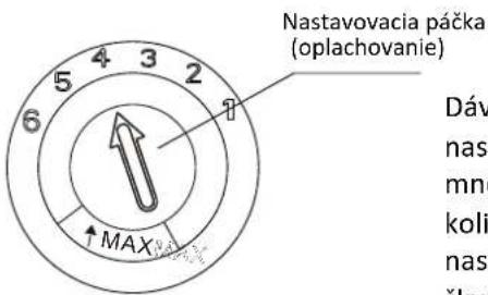 FAGOR LVF12AX - Nastavenie daskovača na lešdlo - 1