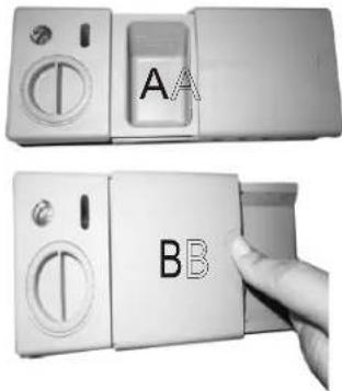 FAGOR LVF12AX - Encher o deposito de detergente - 1