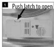 SABA LVS14C45MI17GLB - Detergent Dispenser - 1
