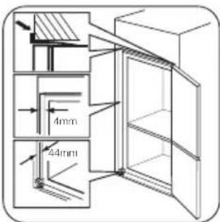 ZANUSSI ZBB29430SA - Aufstellung des Geräts - 3