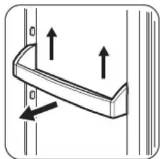 ZANUSSI ZBB29430SA - Zmiana połozenia polek - 3