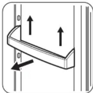 ZANUSSI ZBB29430SA - Hetplaatsen van de deurschappen - 1