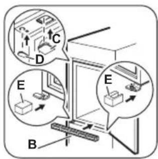 ZANUSSI ZBB29430SA - Aufstellung des Geräts - 6