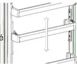 ELECTROLUX EJF4850JOW - Pour changer la position dubalconnet réglable; - 2