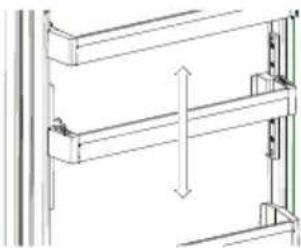 ELECTROLUX EJF4850JOW - To change the position of adjustable door shelf; - 1