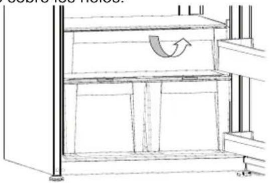 ELECTROLUX EJF4850JOW - Extracción del estante enfriador - 1