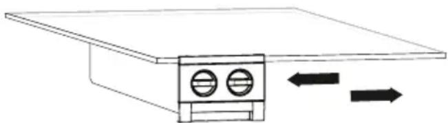 ELECTROLUX EJF4850JOW - Retrait de la machine à glaçons - 1