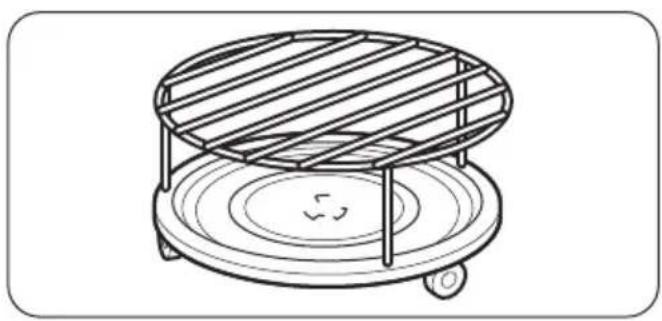 ZANUSSI ZSG25249XA - Het grillrek plaatsen - 1
