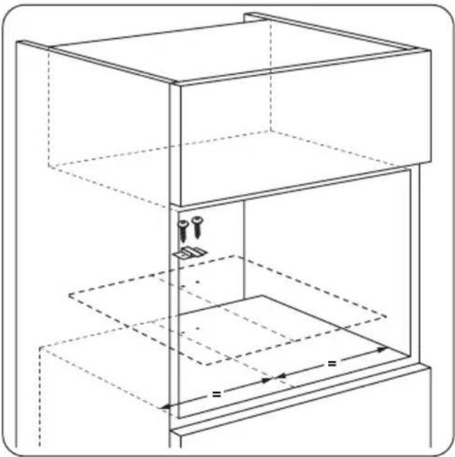 ZANUSSI ZSG25249XA - Montageabstände - 1