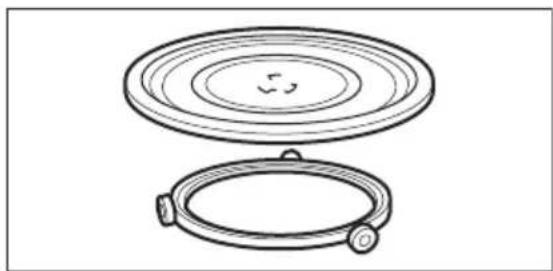 ELECTROLUX EMT25507OX - Turntable set - 2