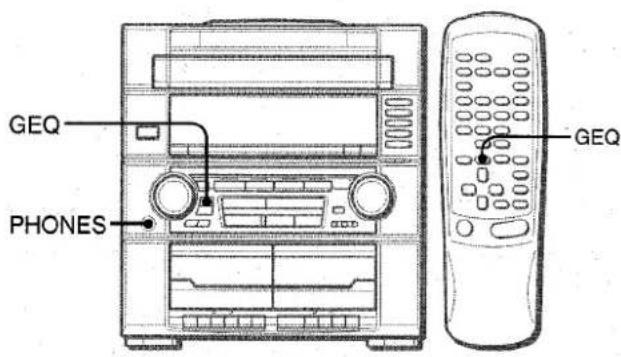 AIWA ZVR55 - GRAPHIC EQUALIZER - 1