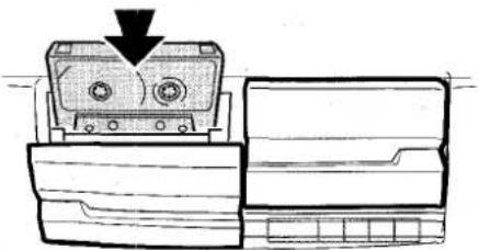 AIWA ZVR55 - Inserte la cinta que vaya a grabar en la platina 1. - 1