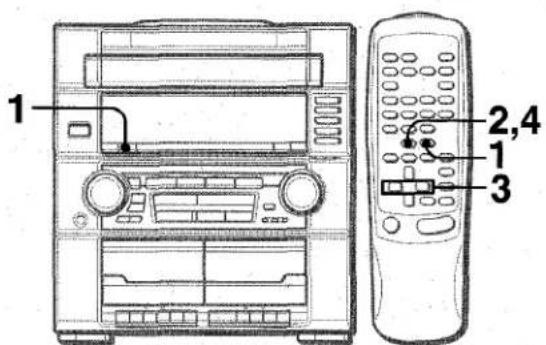 AIWA ZVR55 - AJUSTE DEL NIVEL DE LOS ALTAVOCES - 1