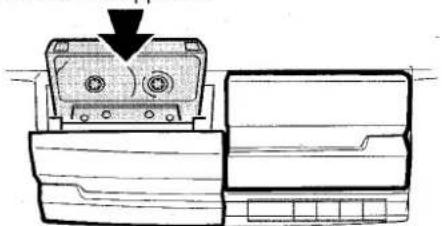 AIWA ZVR55 - Insérez la cassette à enregistrer dans la platine 1. - 1
