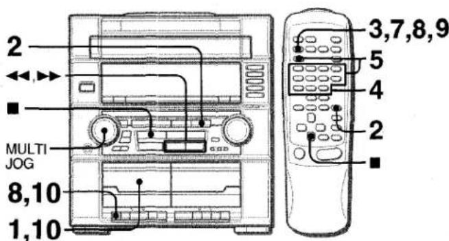 AIWA ZVR55 - GRABACION CON EDICION PROGRAMADA - 1
