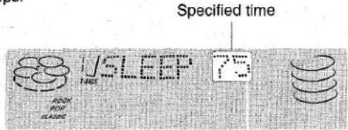 AIWA ZVR55 - SETTING THE SLEEP TIMER - 3