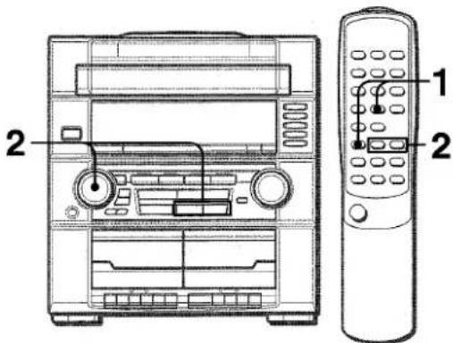 AIWA ZR555 - AJUSTE DEL TEMPORIZADOR PARA DORMIR - 1