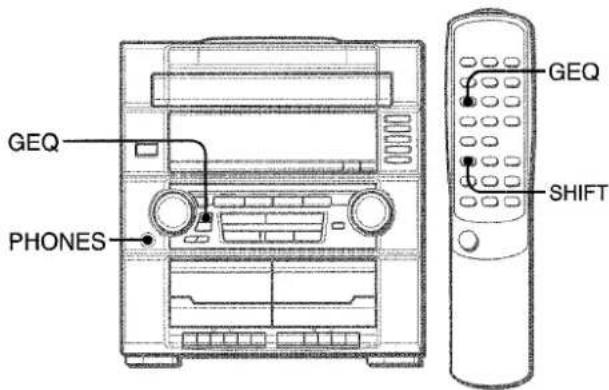 AIWA ZR555 - EGALISEUR GRAPHIQUE - 1