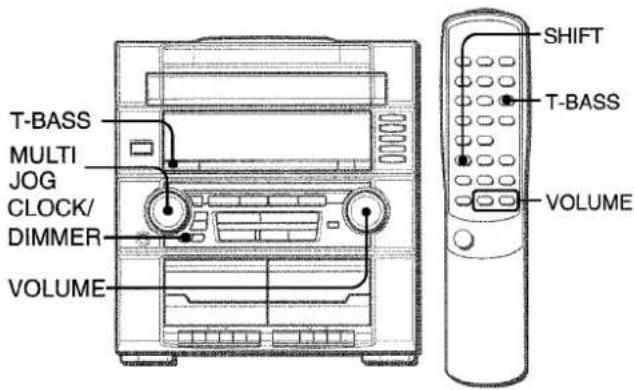 AIWA ZR555 - REGLAGES AUDIO - 1