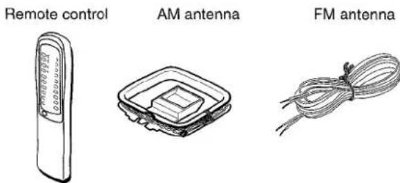 AIWA ZR555 - Check your system and accessories - 2