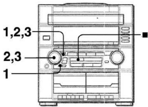 AIWA ZR555 - PUESTA EN HORA DEL RELOJ - 1