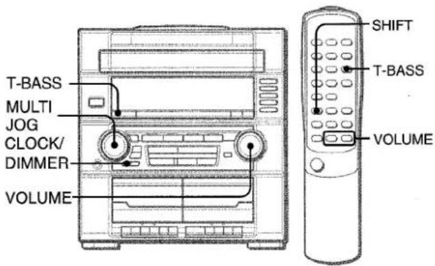 AIWA ZR555 - AJUSTES DE AUDIO - 1