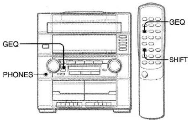AIWA ZR555 - ECUALIZADOR GRAFICO - 1