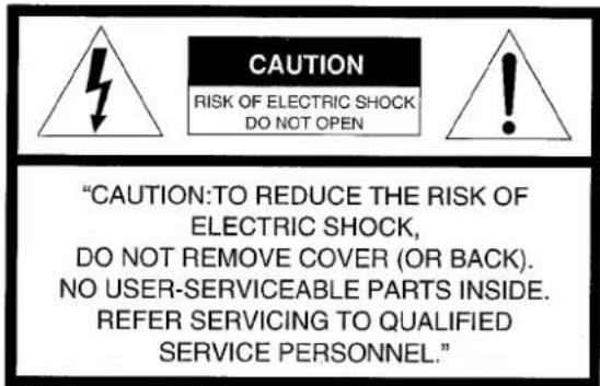 AIWA XRM35 - ADVERTENCIA - 1