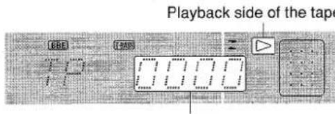 AIWA XRM35 - PLAYING BACK A TAPE - 2
