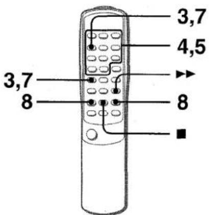 AIWA XRM35 - ENREGISTREMENT AVEC MONTAGE PROGRAMME - 1