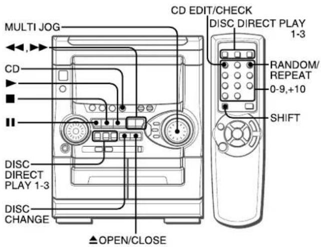 AIWA NSXAJ20 - OPERATIONS DE BASE - 1