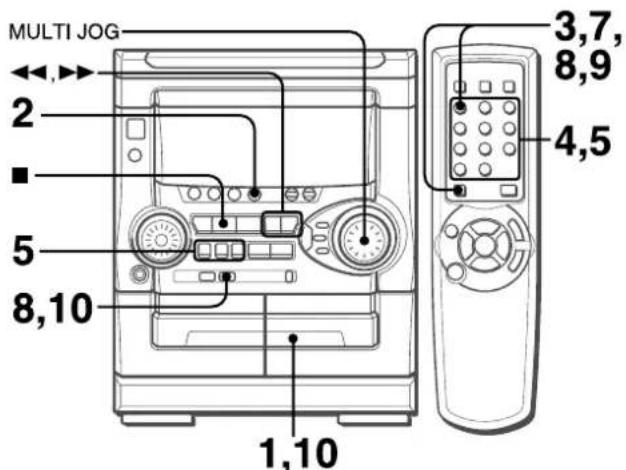 AIWA NSXAJ20 - PROGRAMMED EDIT RECORDING - 1