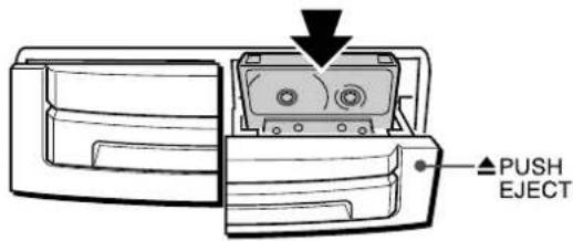 AIWA NSXAJ20 - Insert the tape to be recorded on into deck 2. - 1