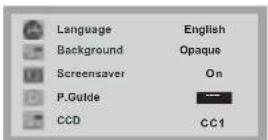 INSIGNIA NS15LCD - To set function options: - 1