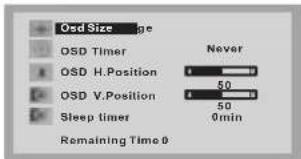 INSIGNIA NS15LCD - Pour régler les options OSD : - 1