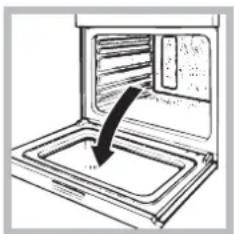 INDESIT IFG 51 K.A - Limpiar la puerta - 1