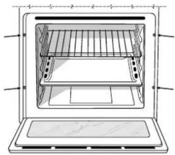 INDESIT IFG 51 K.A - Centring and fastening - 1
