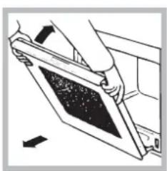 INDESIT IFG 51 K.A - Cleaning the oven door - 3