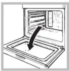 INDESIT IFG 51 K.A - Nettoyage de la porte - 1