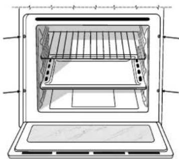 INDESIT IFG 51 K.A - Centrage et fixation - 1
