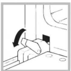 INDESIT IFG 51 K.A - Cleaning the oven door - 2