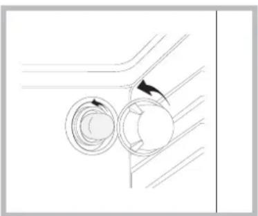 INDESIT IFG 51 K.A - Replacing the light bulb - 1